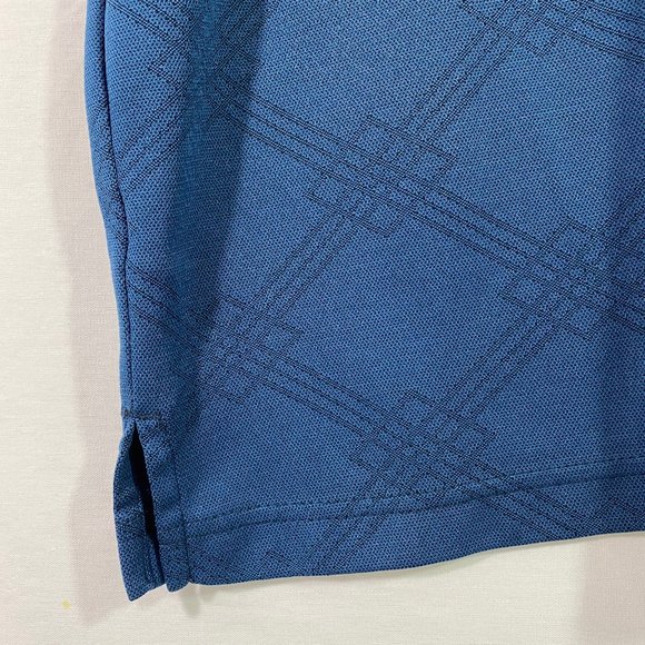 PGA Tour Golf Polo Shirt with Diamond Pattern - Picture 6 of 7